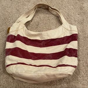 Striped Tote Bag